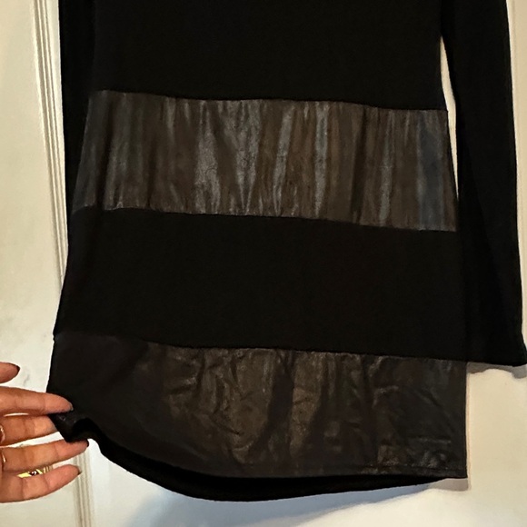 Ariella Black Dress with Metallic Panels - Picture 10 of 10